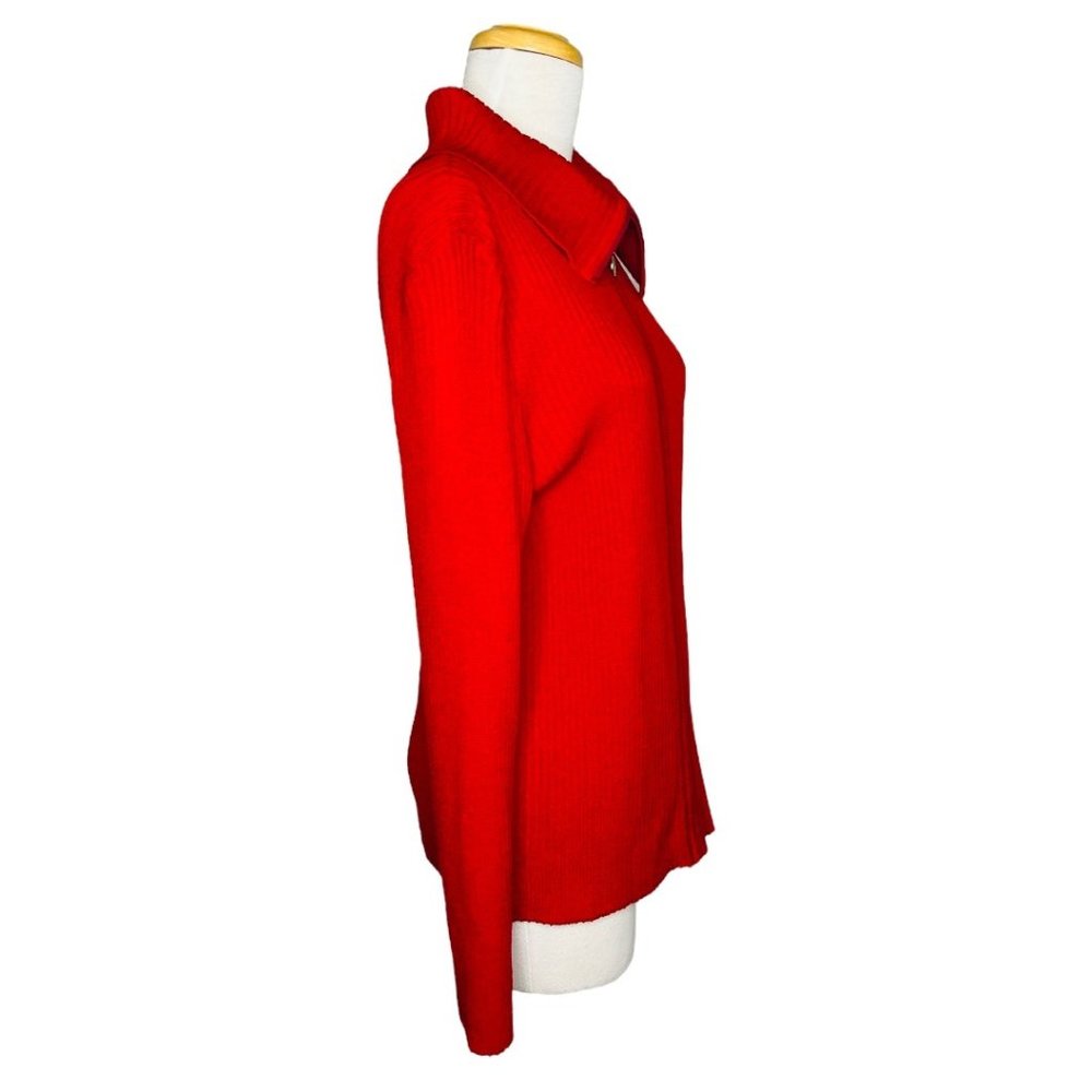 St. John Sport by Marie Gray Zip Up Sweater Size M - Picture 4 of 11
